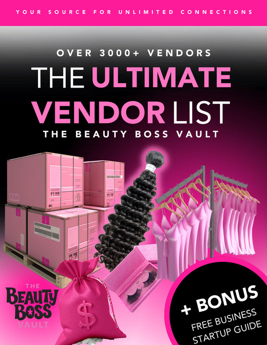 THE ULTIMATE VENDORS LIST